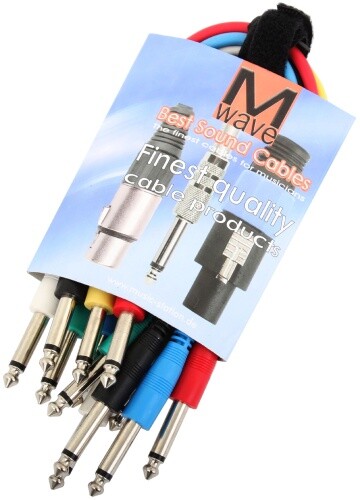 Соединительный кабель Mwave 0,3м 6x Klinke mono для повышения эффективности