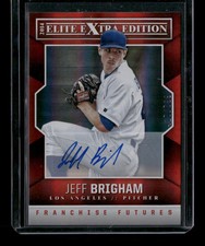 2014 Panini Elite Extra Edition #47 Franchise Signatures Jeff Brigham #/799