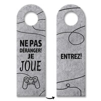Jouer Accroche-Porte Avec Slogan Ne Pas DéRanger! Je Joue