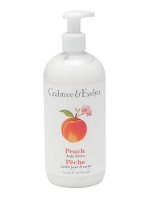 CRABTREE & EVELYN Pfirsich Body Lotion 500 ml Hydratisierende Pflege