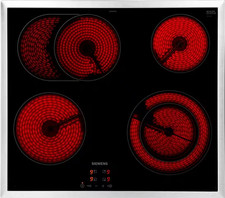 Elektro Kochfeld Herdplatte SCHOTT CERAN® - Siemens  iQ300 ET645HN17E --SCHADEN-