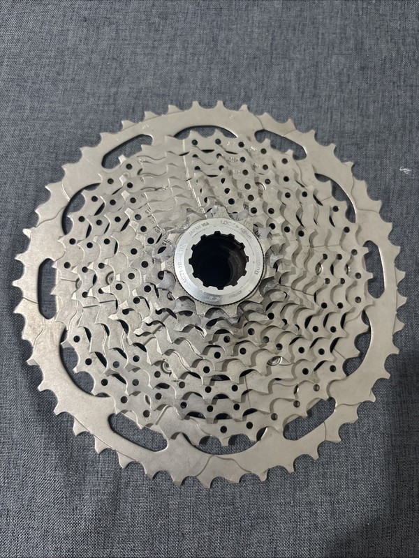 Shimano Deore CS-M4100 10-Speed 11-46T Silver Cassette