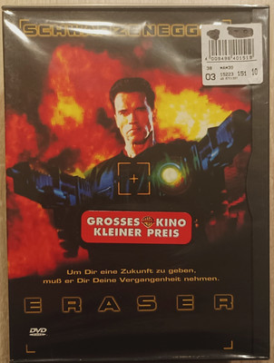   DVD 006   ERASER   neu in der OVP eingeschweißt     