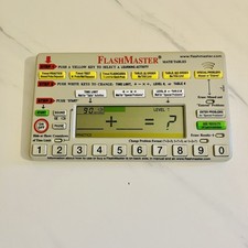 Flash Master Math Tables Electronic Learning Tool MT1A