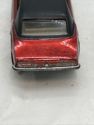 Vintage Hot Wheels Redline Red Custom Camaro US Black Roof - Picture 12 of 24