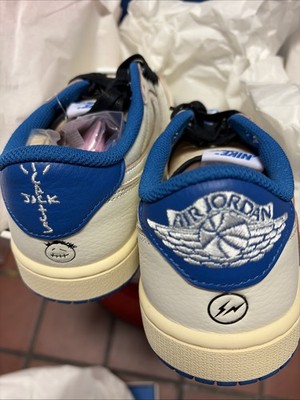 V*W様 Travis Scott × Fragment × Air Jorda Size 8.5 - Fragment Design x Travis Scott x Air Jordan 1 Retro OG