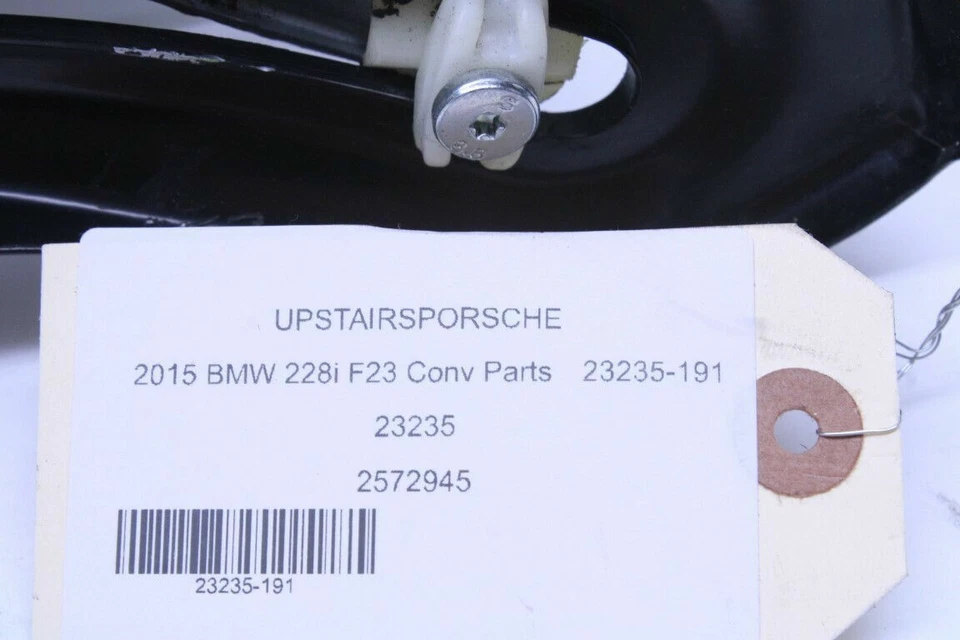 2015 BMW 228i F23 Convertible Quarter Window Regulator Left OEM Used Foto 3 de 3