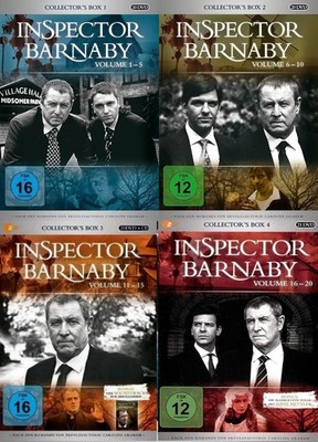 Inspector Barnaby - Collector's Box 1 / 2 / 3 / 4  DVD Boxen OVP