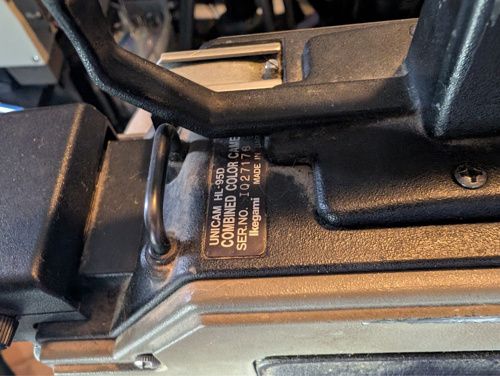 Ikegami HL-95D Unicam 3 Plumbicon Tube Broadcast Video Camera (WORKS BUT READ)