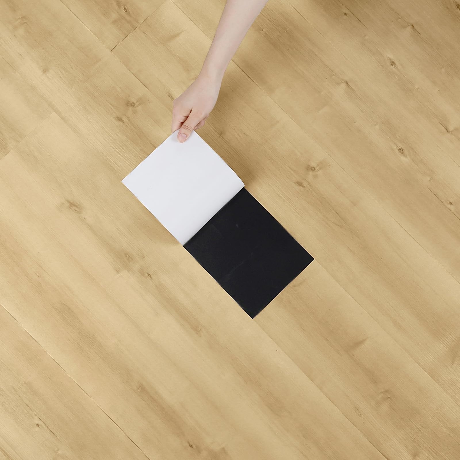 Yullpaper Pavimento PVC Adesivo Effetto Legno Piastrelle Adesive (m5T)