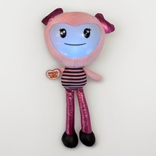 Brightlings Spinmaster Interactive Singing  Talking Plush 15" Pink Doll
