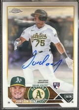2023-24 Topps Chrome Jordan Diaz RA-JDI Base RC Auto