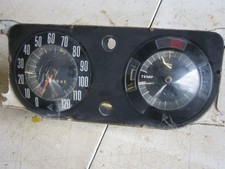 68 Amc Javelin Speedometer Gauge Cluster Fuel Temp Gauges All Work Oem