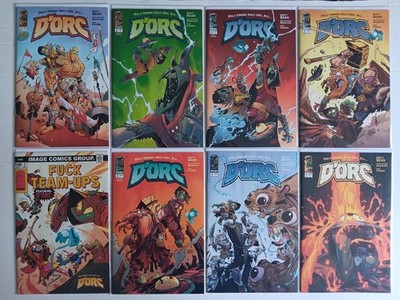 Dorc 2 Invincible Variant 3 Team Up Variant 4 5 lot
