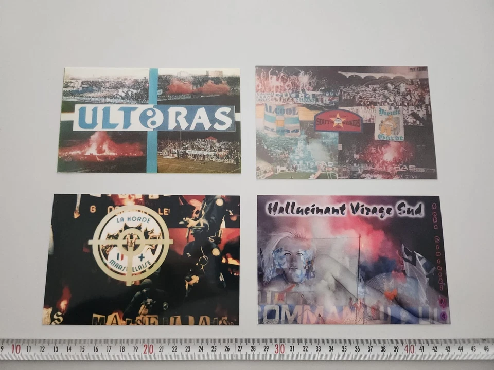 Montage photo Virage Sud Commando ultra South Winners Marseille foot sticker om - Photo 1/1