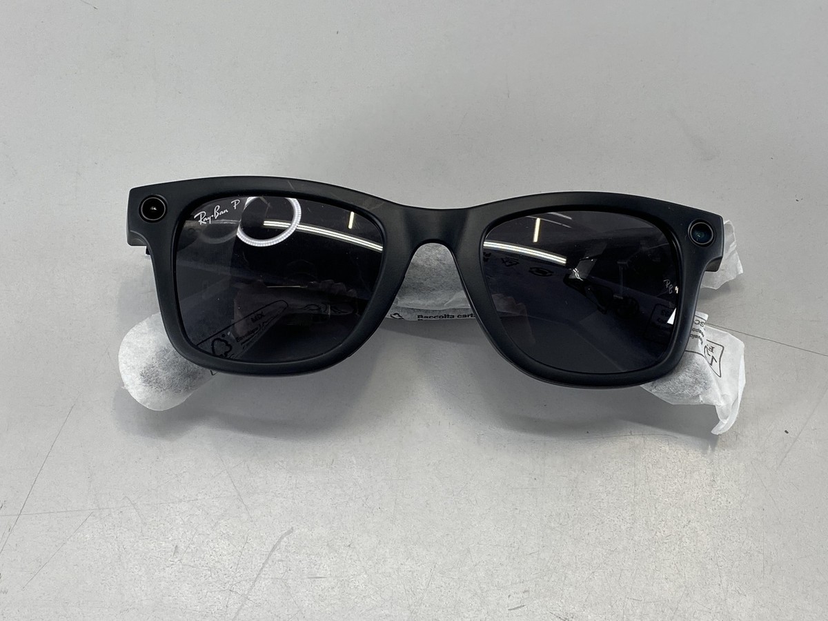 Ray-Ban  Wayfarer ブラックRW4006 スマートグラス Ray-Ban Meta Smart Glasses RW4006 Wayfarer Shiny Black Sunglasses
