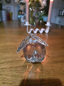 Italian Chandelier Crystal Apple Fruit Antique