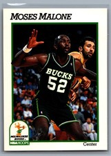 1991-92 NBA Properties Moses Malone [Base] Base Set