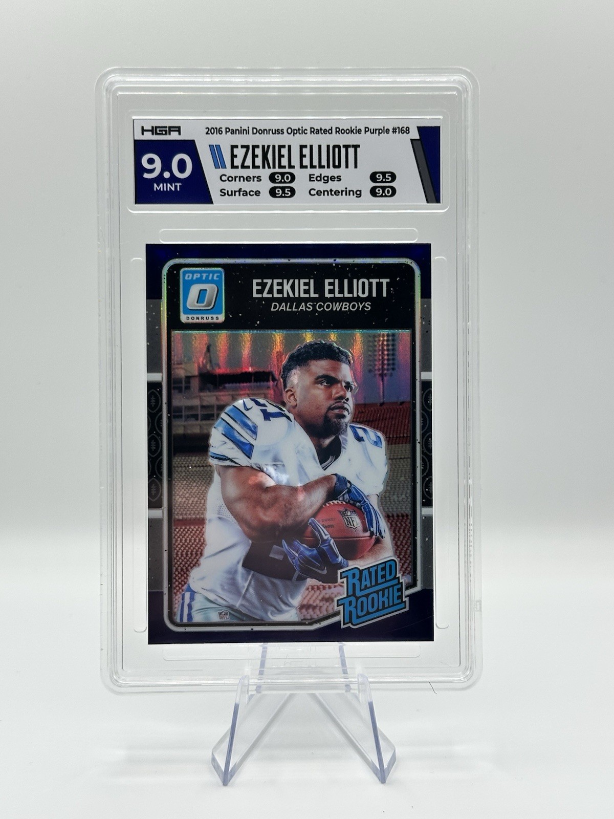 2016 Donruss Optic - Rated Rookie Ezekiel Elliott #168 (RC)