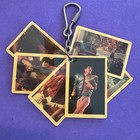 Rolling Stones Photo Keychain. 1980’s Tour. Vintage. Mick Jagger Keith Richards — photo 2