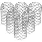  6 Pcs Gutter Guards for Leaves Protector Downspout Debris Filter Strainer