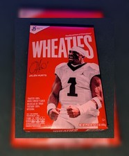 2025 PHILADELPHIA EAGLES JALEN HURTS WHEATIES CEREAL BOX SEALED new Limited Ed.