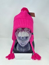 The North Face Youth Purrl Stitch Earflap Beanie OS - Mr. Pink, Q2 C970T 