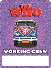 The Who Backstage Pass Purple Working Crew Cloth Variant