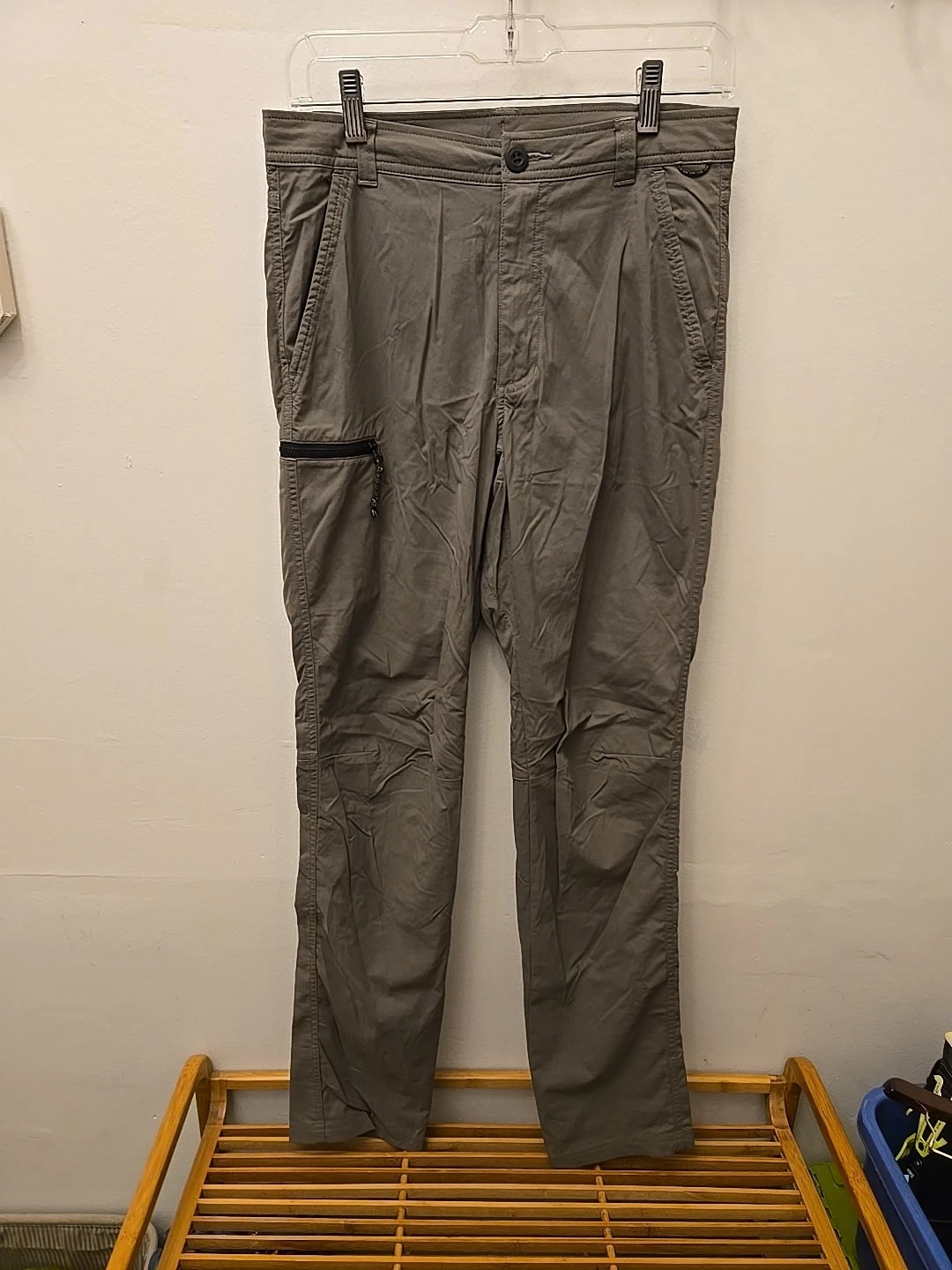 REI Co-op Trailmade Pants Mens 28x34 Hiking Cargo Trail Fishing UPF 50+ Nylon