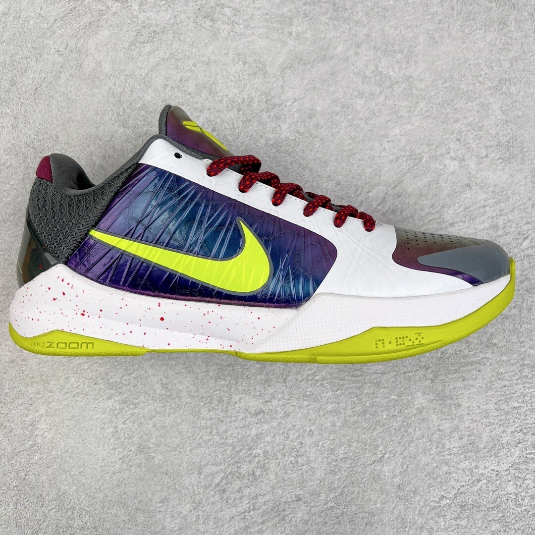 New NK Zoom Kobe 5 Protro Chaos CD4991-100 Mens Womens Athletic Shoes Authentic