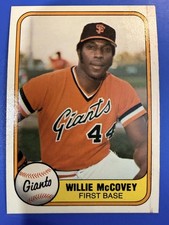1981 Fleer #434 Willie McCovey