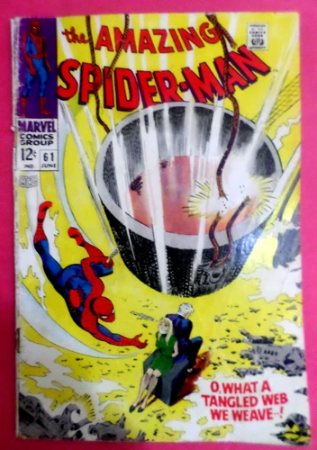 Amazing Spider-man  61  1st Gwen Stacy Cover Key Silver Age  G/VG 1968