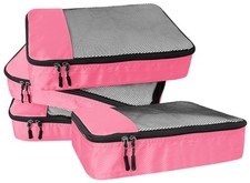 4-Piece Packing Cubes Travel Accessories Set for Suitcases - Luggage Organize...