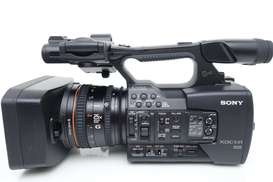 Sony PXW-X180 Full HD XDCAM 25x Zoom Handheld Camcorder XAVC 3G/HD-SDI 264 HOURS - Image 3 of 4