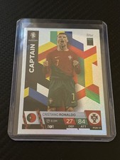 MATCH ATTAX UEFA EURO 2024 POR 17 CRISTIANO RONALDO (PORTUGAL) CAPTAIN MINT
