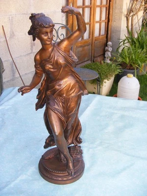 GRANDE STATUE EN REGULE - Photo 1/4