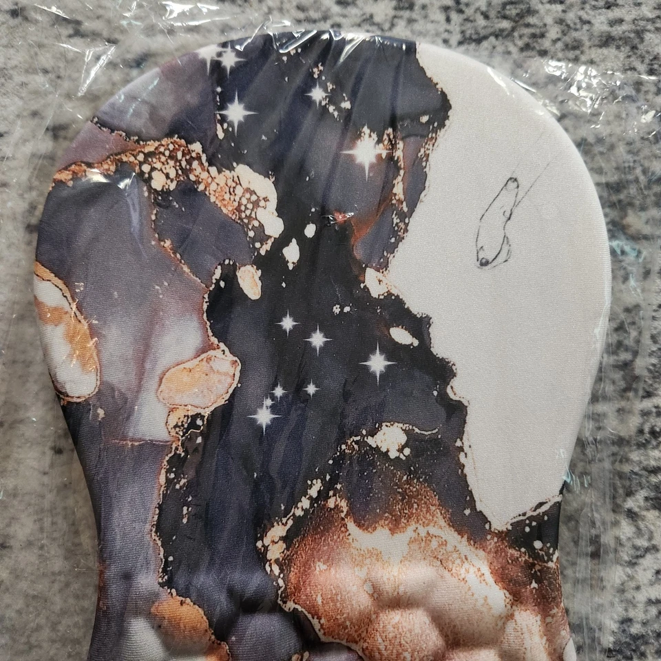 Ergonomic Mouse Pad With Wrist Rest Marble Design Home Work Office School - Image 4 of 4