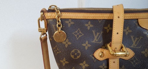 100% Authentic Louis Vuitton Palermo GM Monogram Shoulder Tote + Dust cover - Picture 6 of 18
