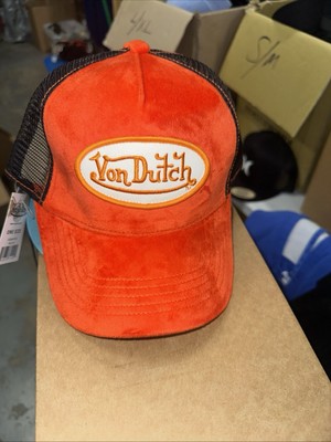 Von Dutch Orange Black Mesh Back