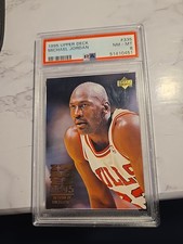 1995-96 Upper Deck - Michael Jordan #335 Psa 8