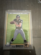 2001 Topps - Drew Brees #328 (RC) (Reprint 2010) Rookie Card. rookie card picture
