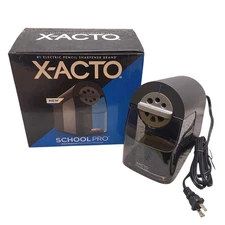 X-ACTO School Pro Electric Pencil Sharpener Heavy Duty Classroom Home