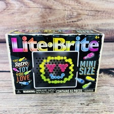 Lite-Brite Mini Retro Toy, 92 Pieces, 02435