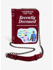 Beetlejuice Handbook for the Recently Deceased Crossbody Bag Bioworld Halloween