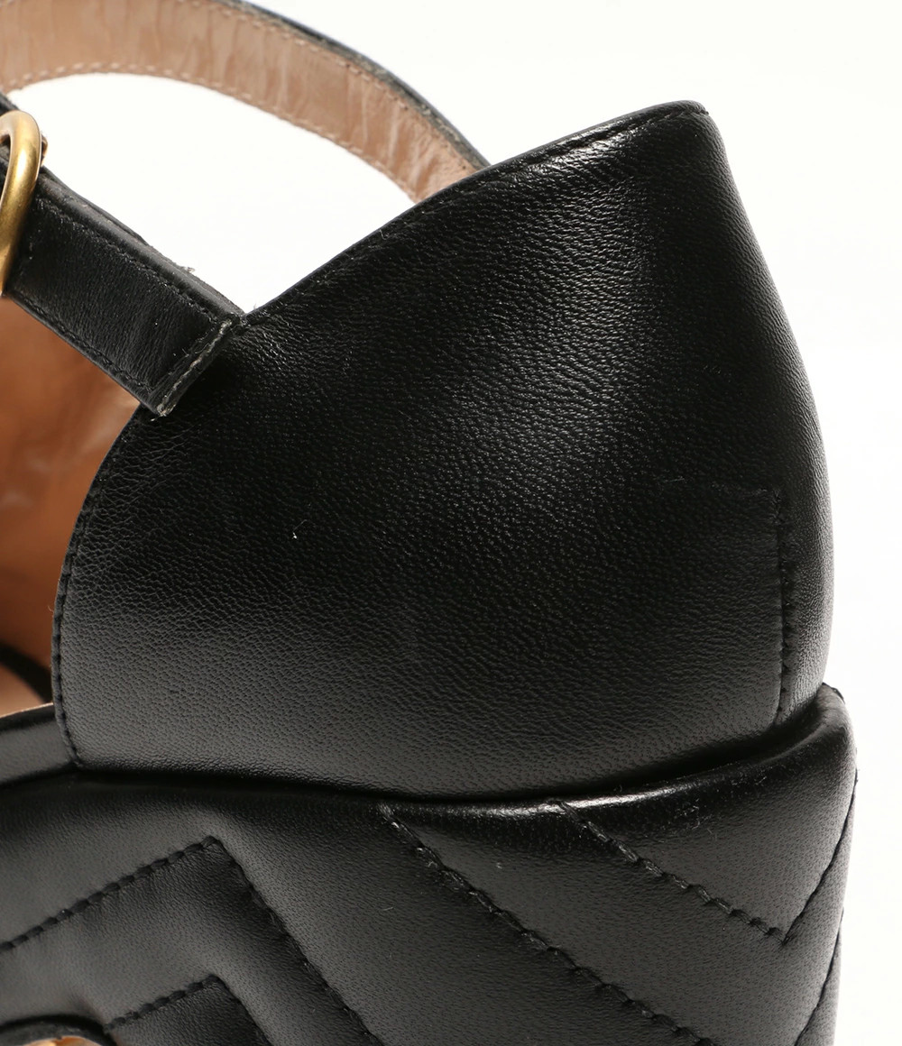 GUCCI Sandals Marmont GG Platform Sandals 658677 Women's SIZE 35.5 GUCCI thumbnail 8