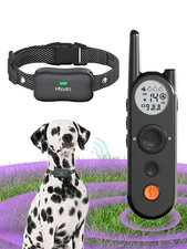 Wireless Dog Fence & Electronic Training Collar 2 in 1, 3500FT Wireless Fence...