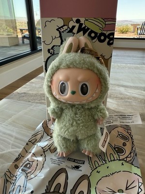 100% authentic Labubu. Macaron. GREEN GRAPE. Open bag Open box
