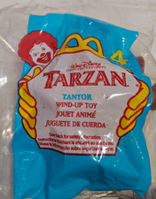 Vintage 1999 Walt Disney Tarzan Tantor Wind-up Toy McDonald's Toy 825-49