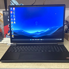 Alienware 15 Gaming Laptop Ryzen 7 16GB RAM 512GB SSD 15.6" Win11 Black