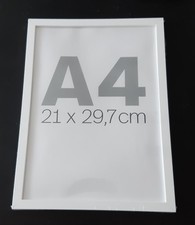 Kunststoff Bilderrahmen Wanddeko Poster Bilder Foto Rahmen A4 21 x 29,7 cm
